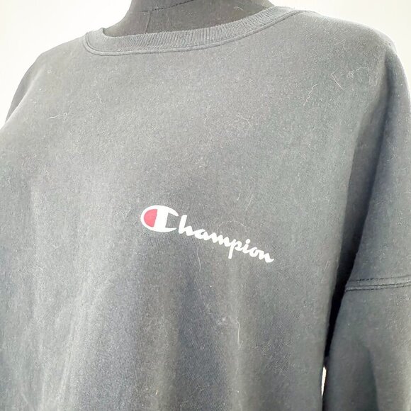 VINTAGE MEDIUM LARGE CHAMPION CREW NECK WITH LOGO - Picture 10 of 11